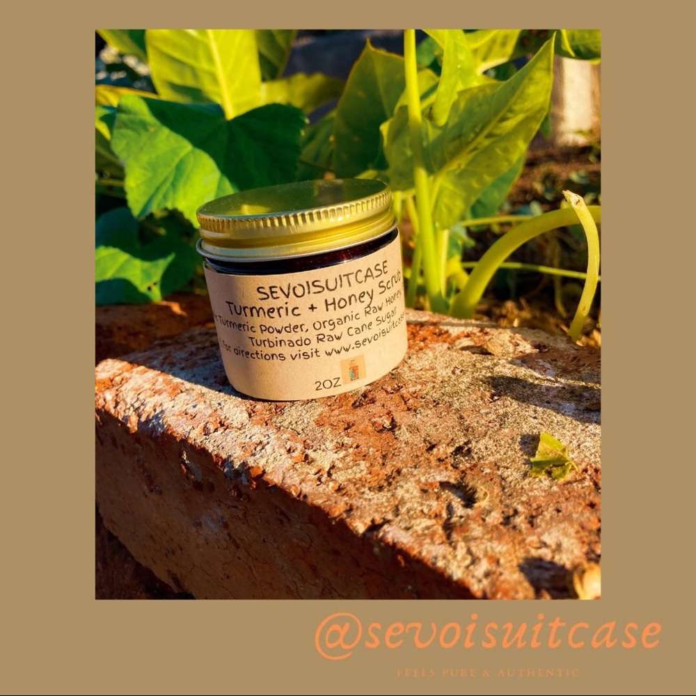 Turmeric+Honey Scrub